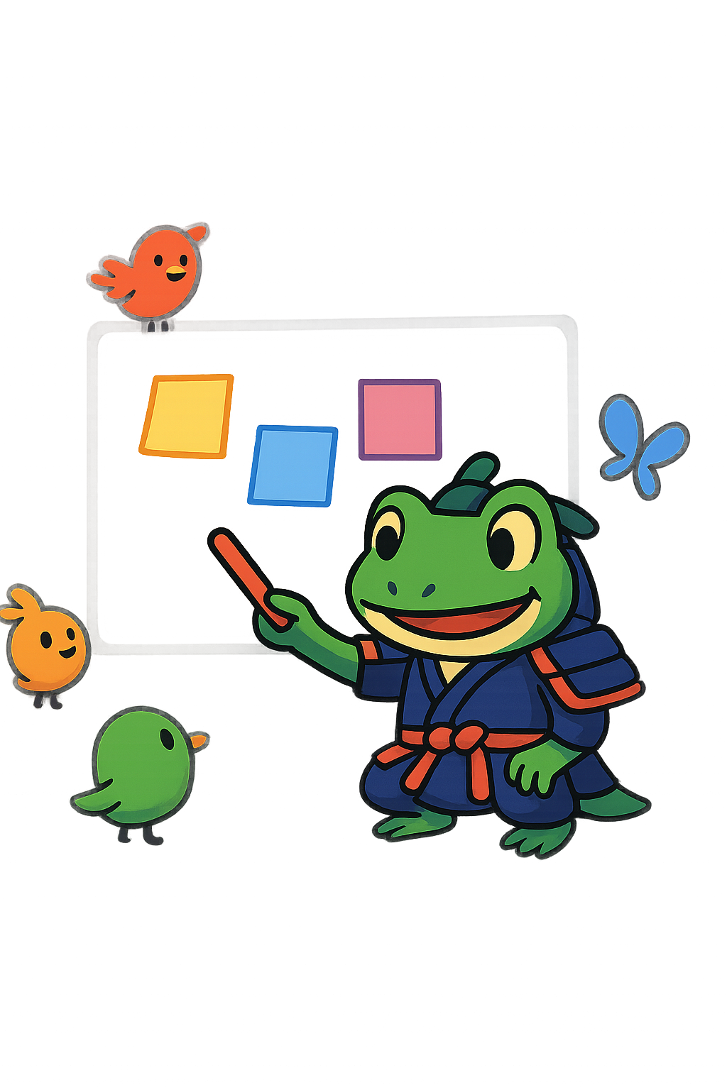 Whiteboard collaboration illustration